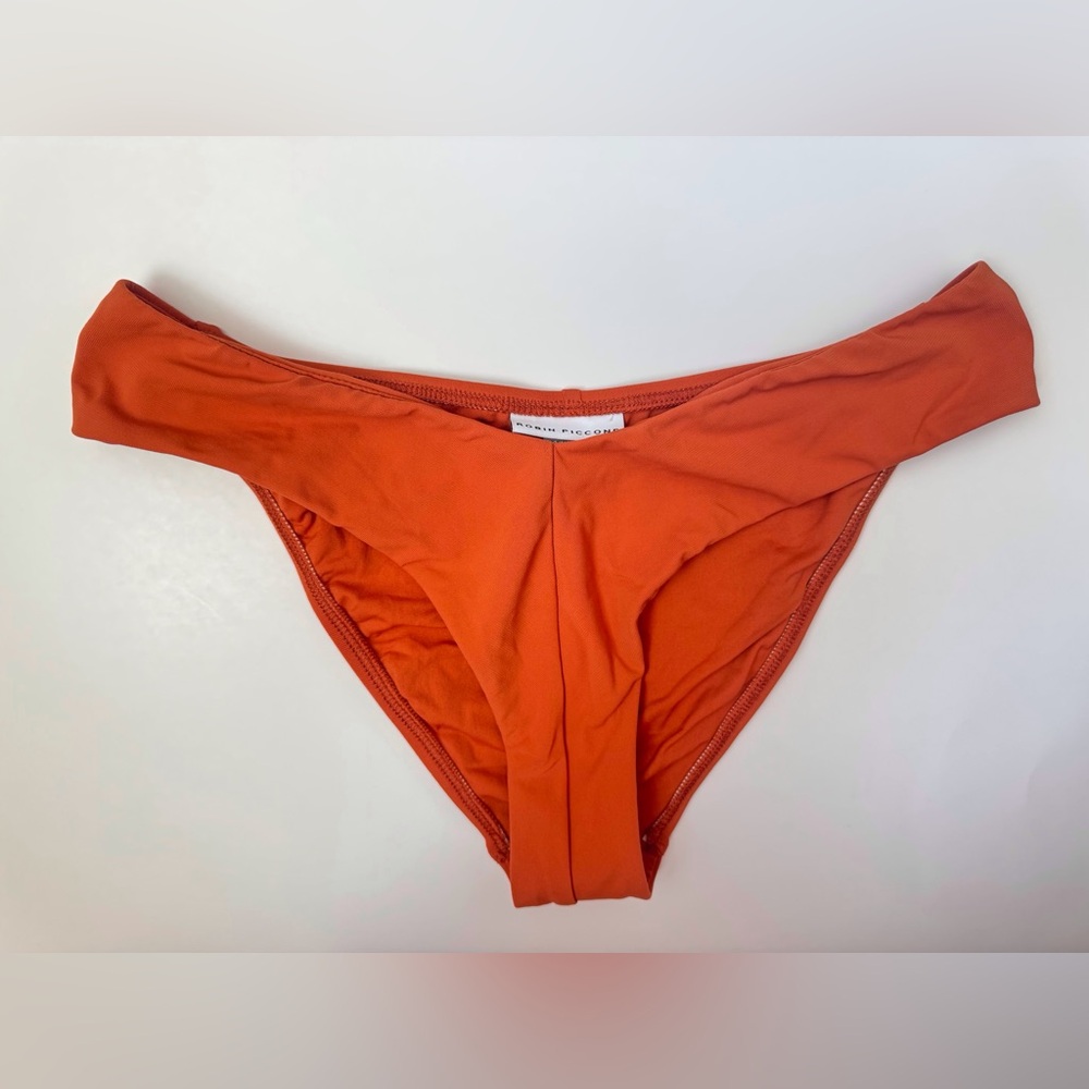 Robin Piccone Orange Bikini Bottoms